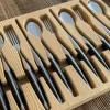Besteckset Esche 4-teilig