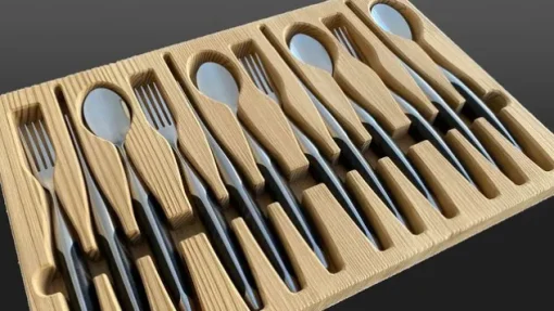 Besteckset Esche 4-teilig