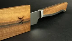 Caminada Schinkenmesser mit Holzscheide