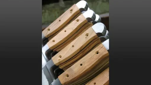 Kochmesser Olive