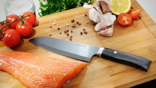 Kyocera Black Santoku Keramikmesser