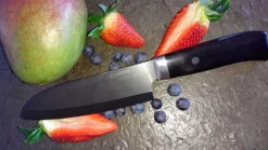 Kyocera Black Santoku Keramikmesser