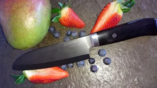 Kyocera Black Santoku Keramikmesser