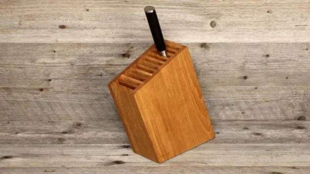 Messerblock Schweizer Holz