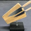 Messerblock Shun White
