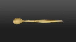 Probierlöffel goldfarben