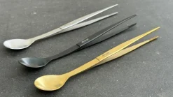 Probierlöffel goldfarben