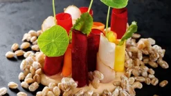 Präzisionspinzette goldfarben