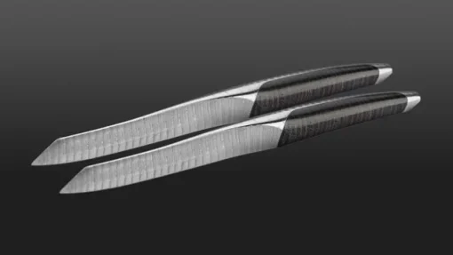 Schweizer Damastmesser Set