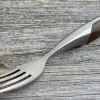 Schweizer Steakgabel Walnuss