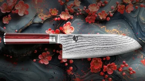 Shun Classic Red Santoku