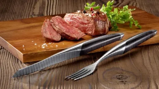 Steakbesteck Damast