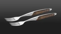 Steakgabel Set Walnuss