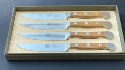 Steakmesserset Eichenholz