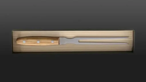 Wok Fleischgabel genietet